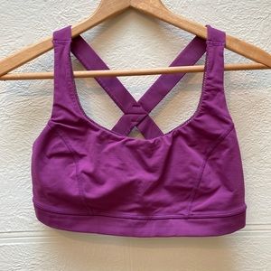 Lululemon purple sports bra